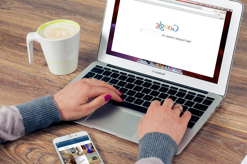Multiple devices showing platform search interfaces